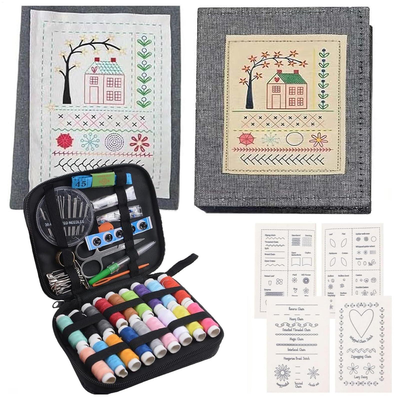 Embroidery Guide Paper - Livre de points de broderie pour