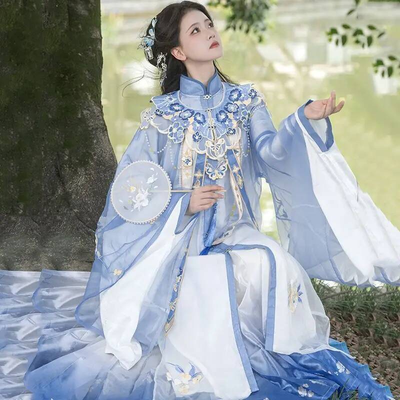 Embroidery Set - Bimonthly [Lan Jin Luo] nouvelle jupe