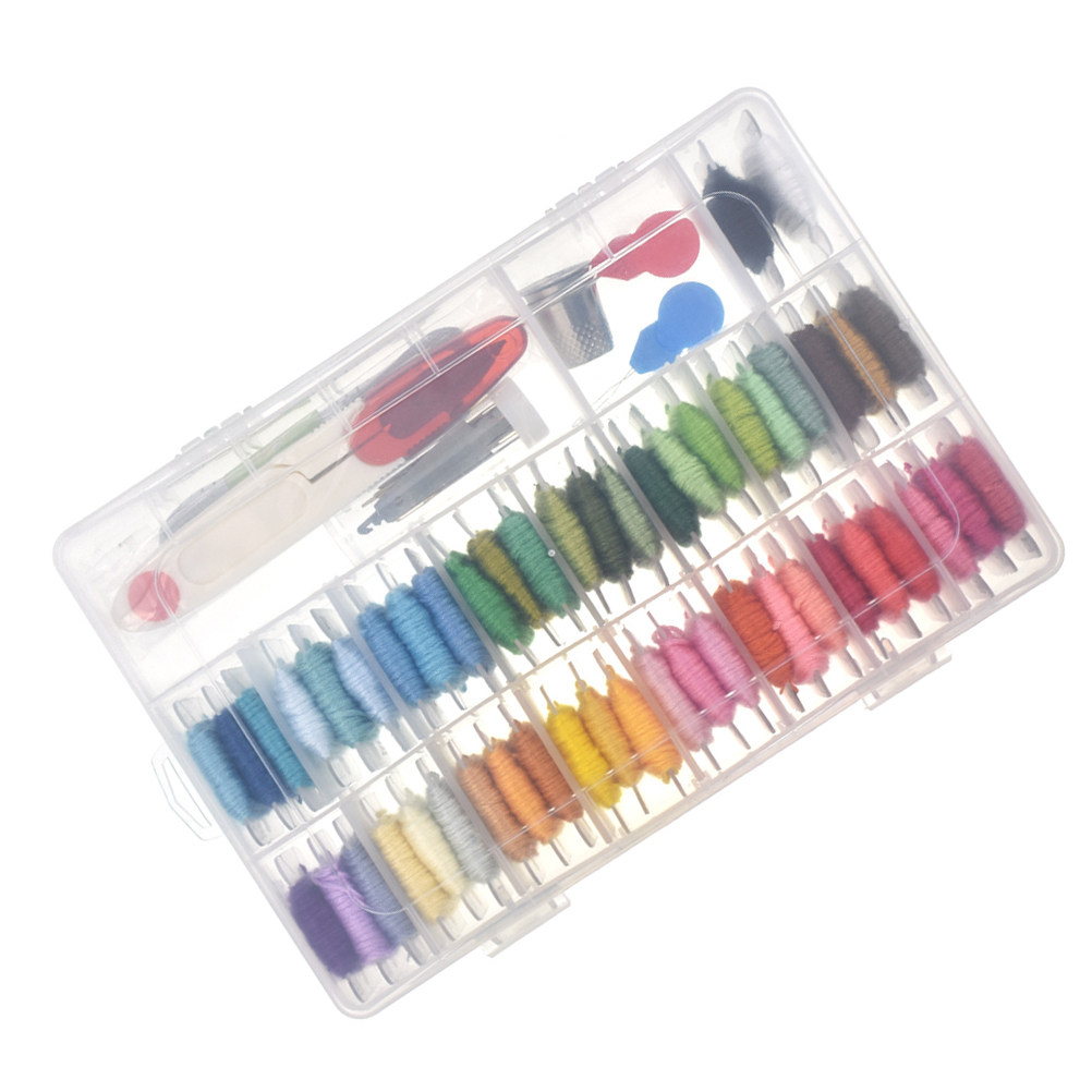 Embroidery For Beginners - 50 kits de broderie assortis pour