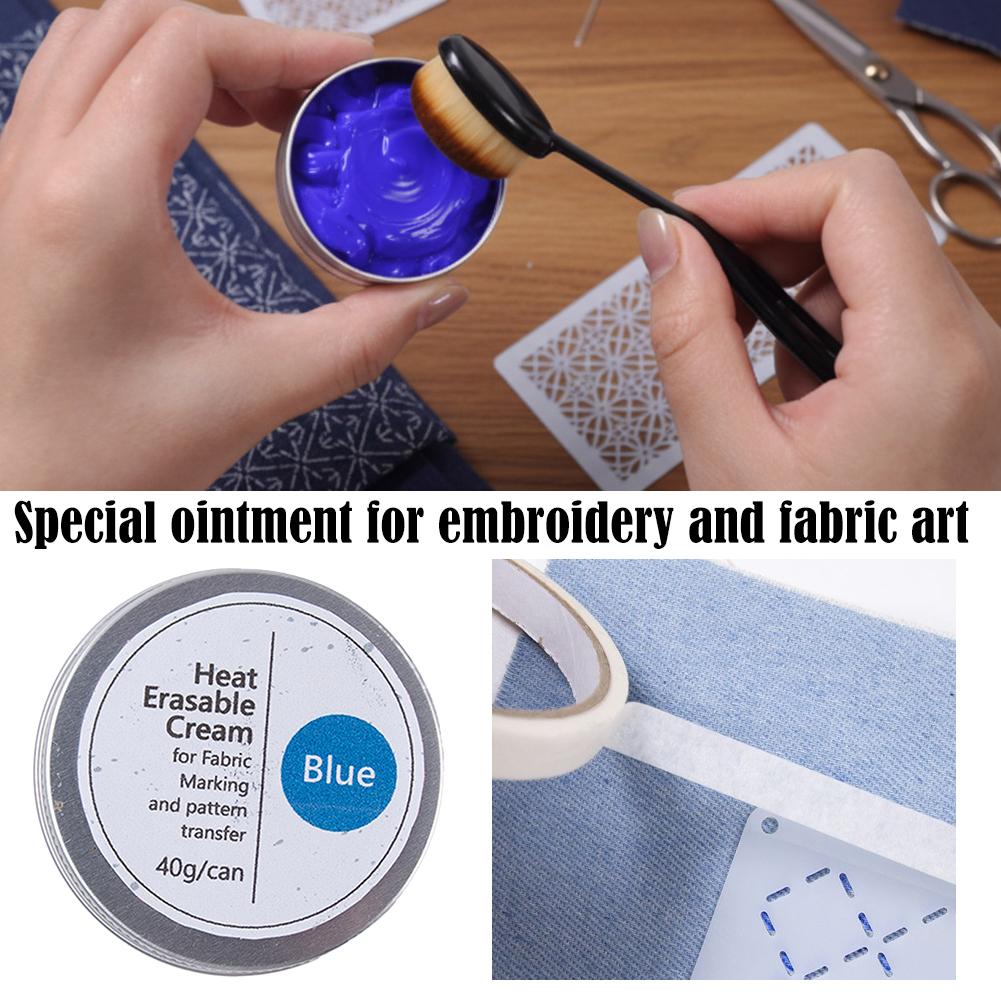 Embroidery Cream - Crème de marquage thermosensible pour tissu,
