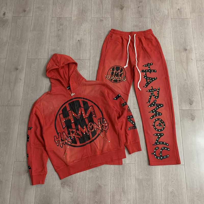 Embroidery Set - Ensemble sweat à capuche et pantalon