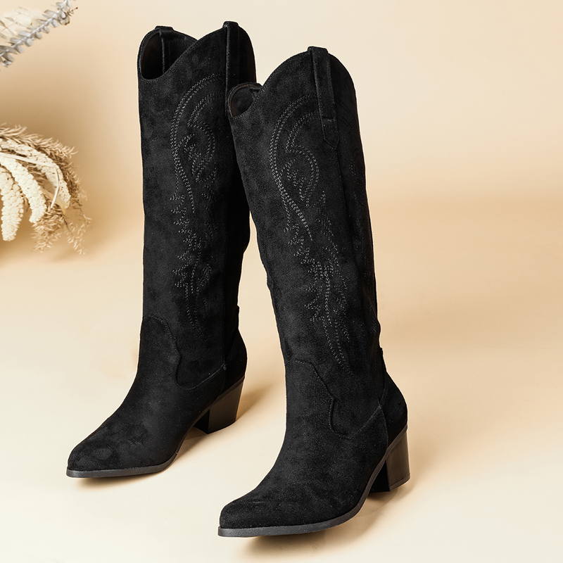 Embroidery Gift - Bottes de cowboy occidentales à bout