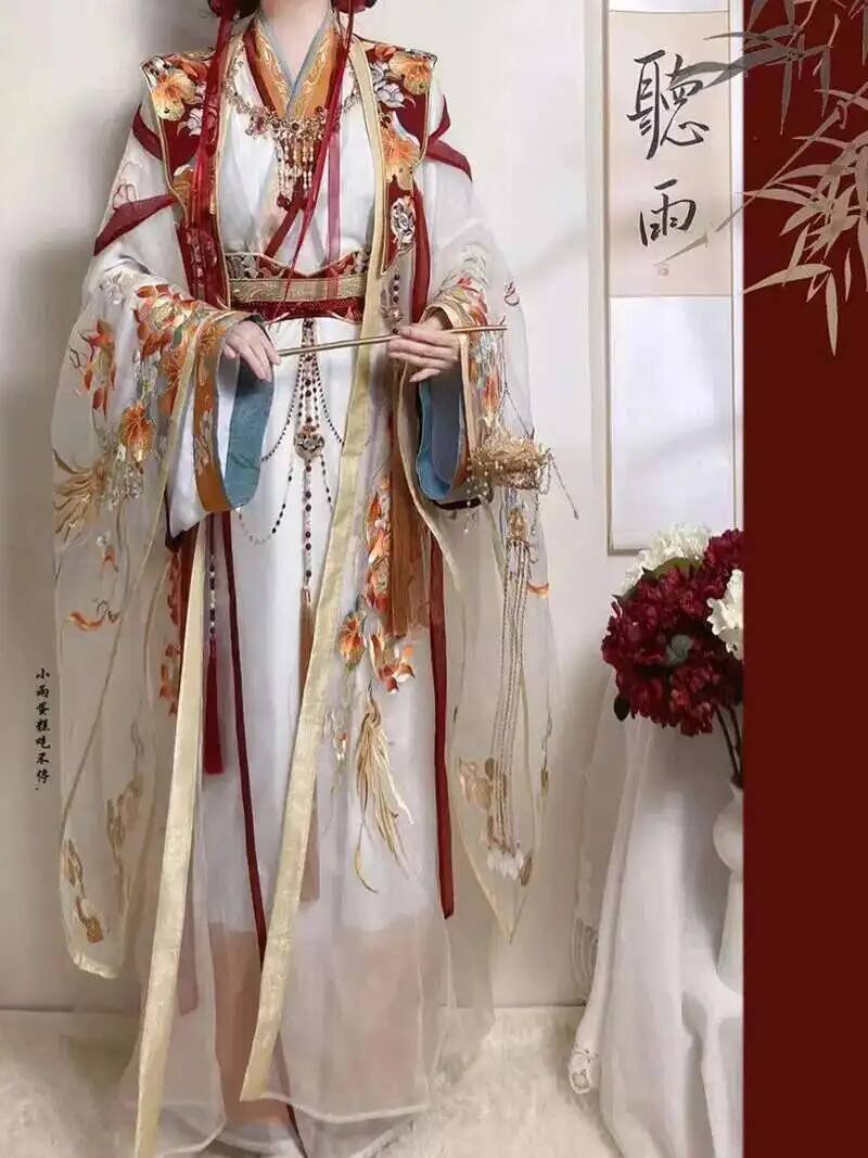 Embroidery Set - Dynastie Ming Hanfu broderie artisanat lourd
