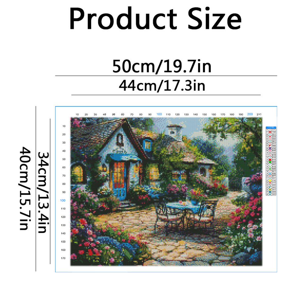 Kits de broderie au point de c - Embroidery Guide Paper avis et prix