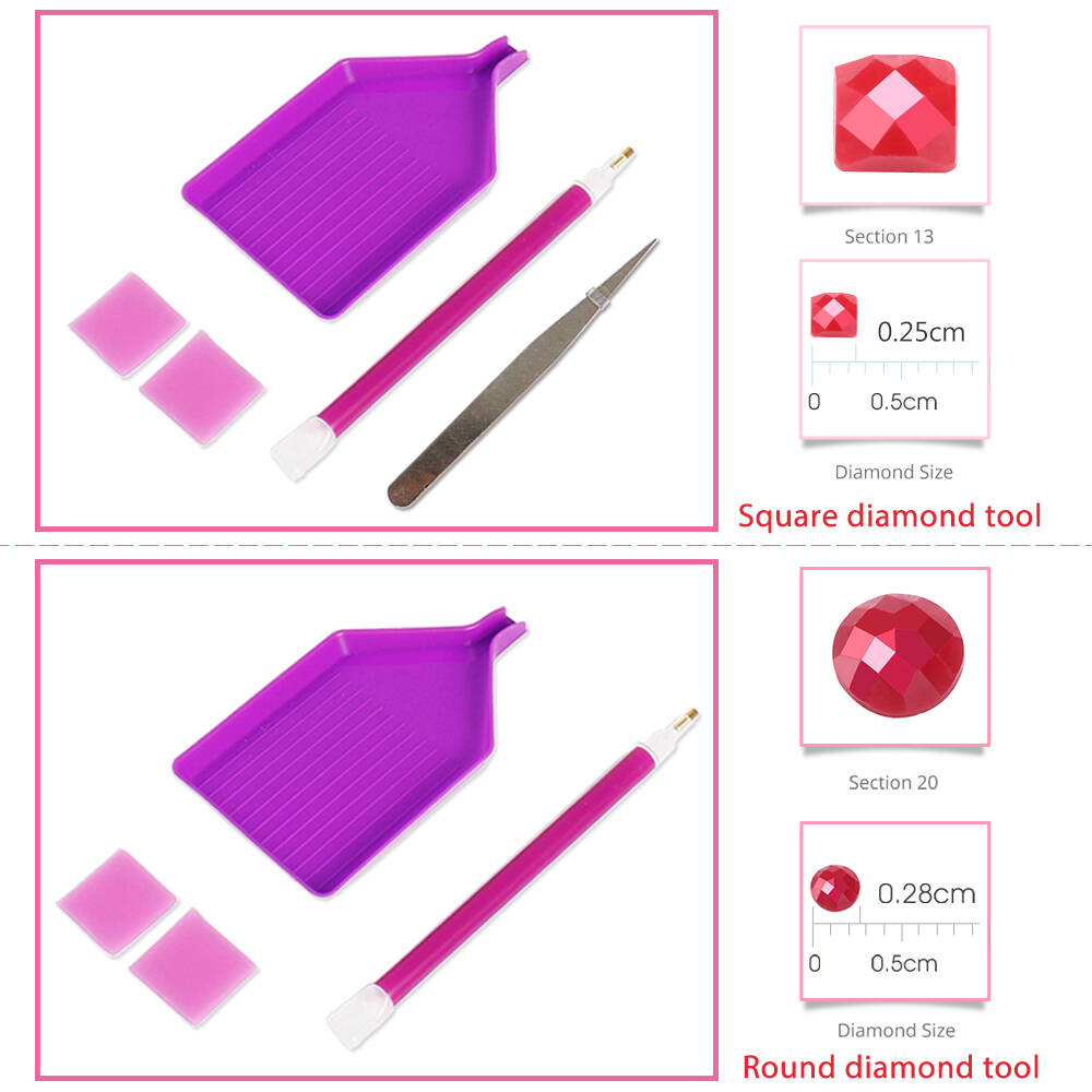 Peinture au diamant DIY, motif - Embroidery For Beginners avis et prix