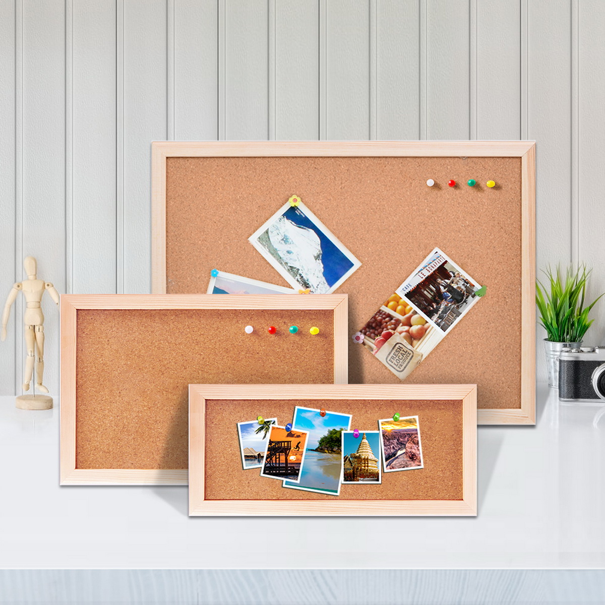Tableau d'affichage en liège a - Frame Display Wood avis et prix
