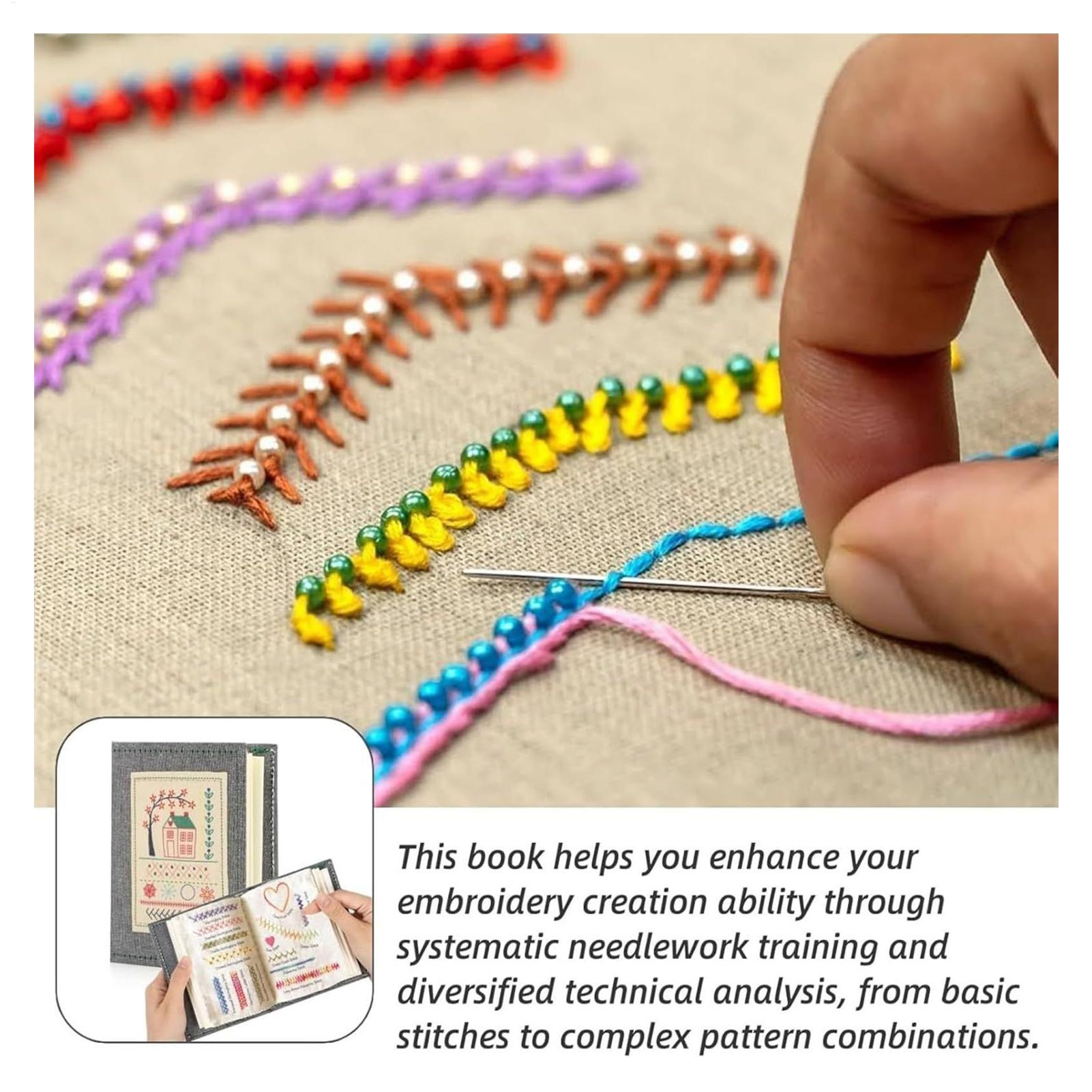 Livre de points de broderie po - Embroidery Guide Paper avis et prix