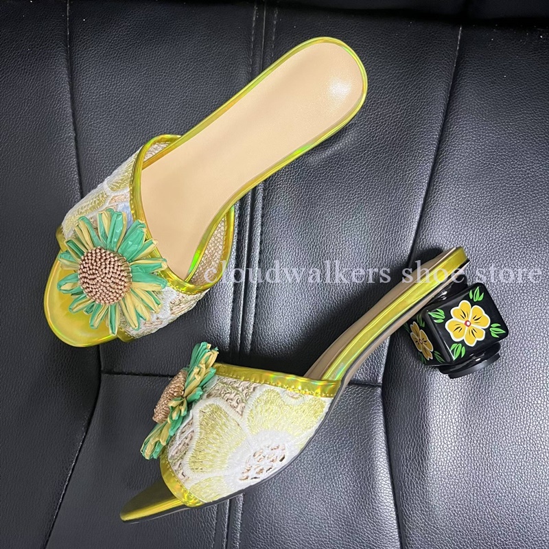 Mule d'été à bout ouvert avec  - Embroidery Design Free avis et prix