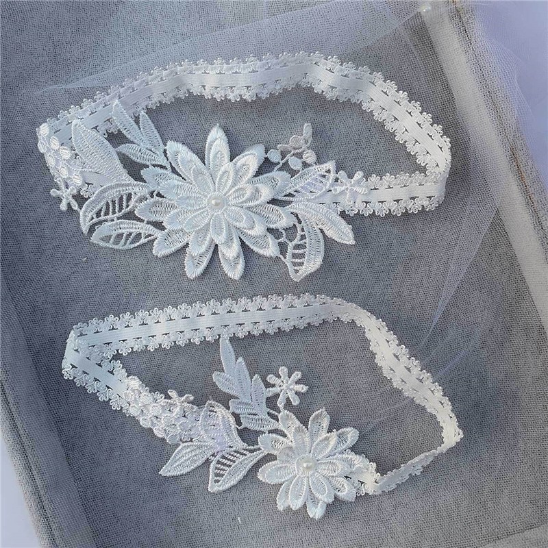 Jarretière brodée sexy pour fe - Embroidery Ring avis et prix
