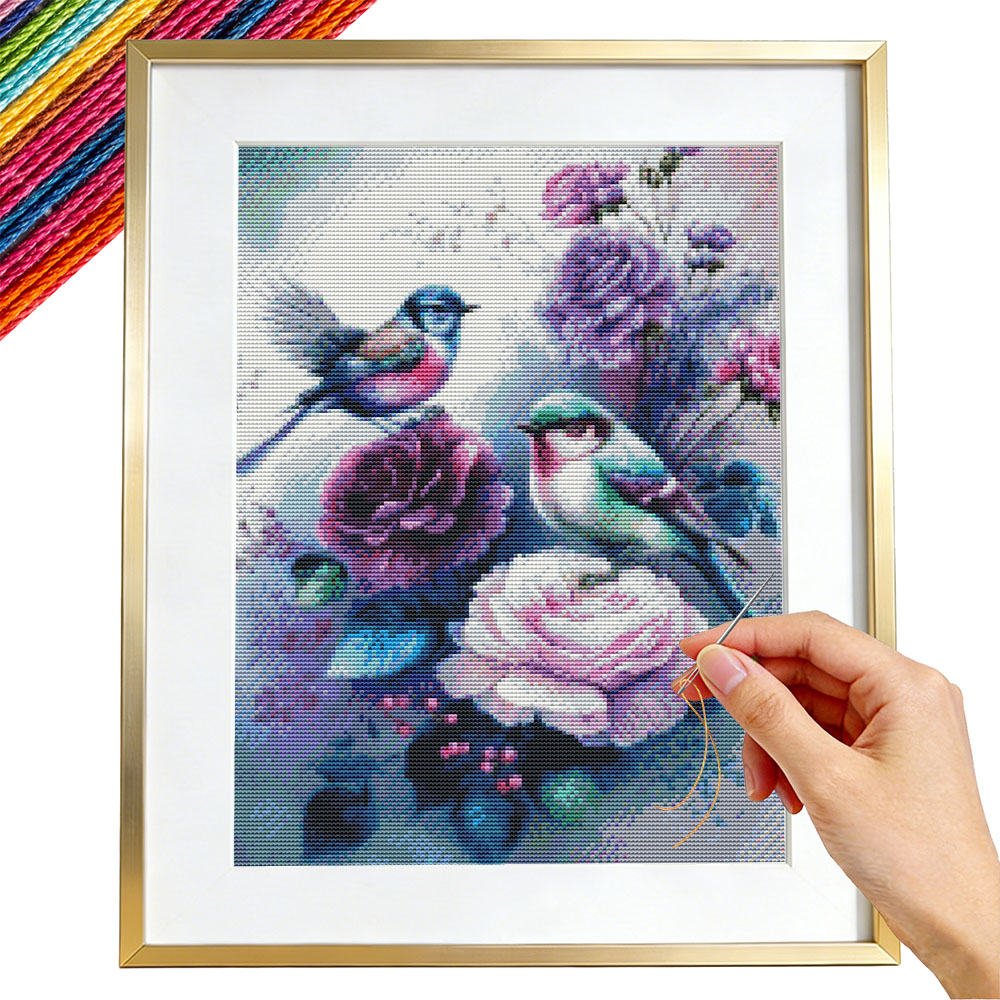 Kit de broderie en point de cr - Embroidery Guide Paper avis et prix