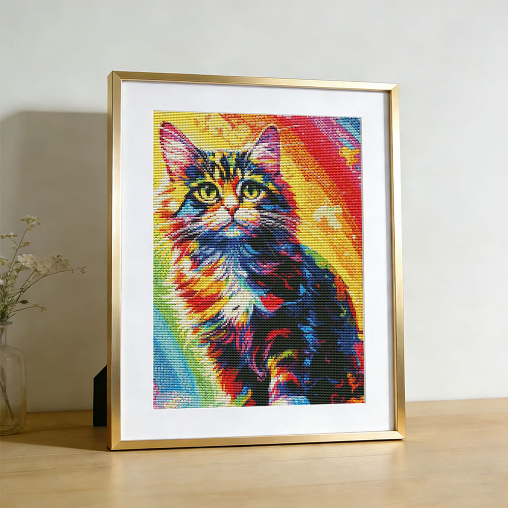 Kit de broderie au point de cr - Embroidery Guide Paper avis et prix