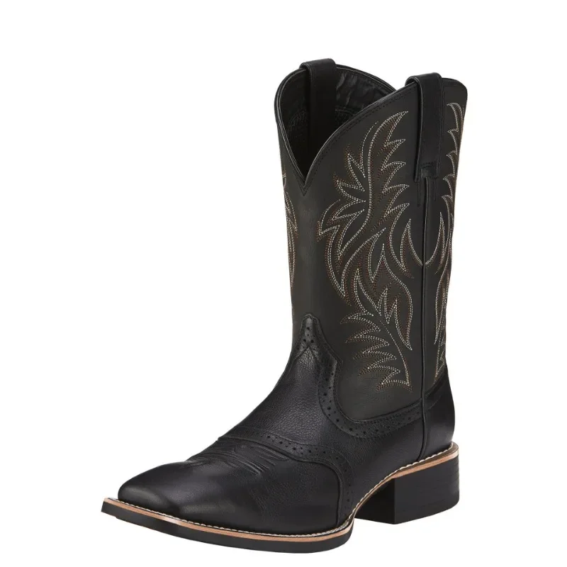 Bottes hautes pour hommes, bro - Embroidery Gift avis et prix