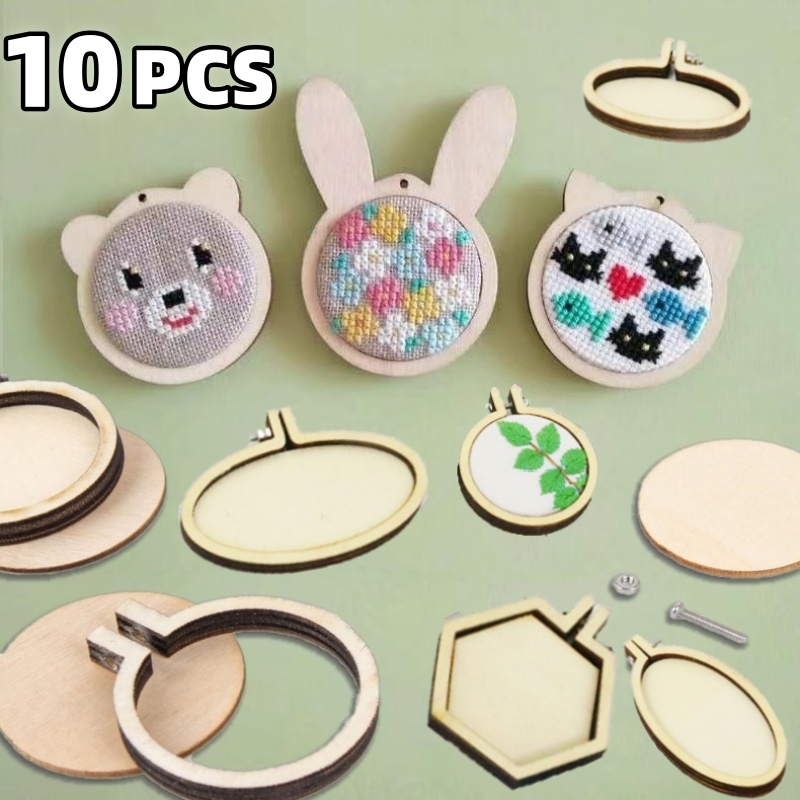 10 pièces Mini cerceau de brod - Embroidery Ring avis et prix