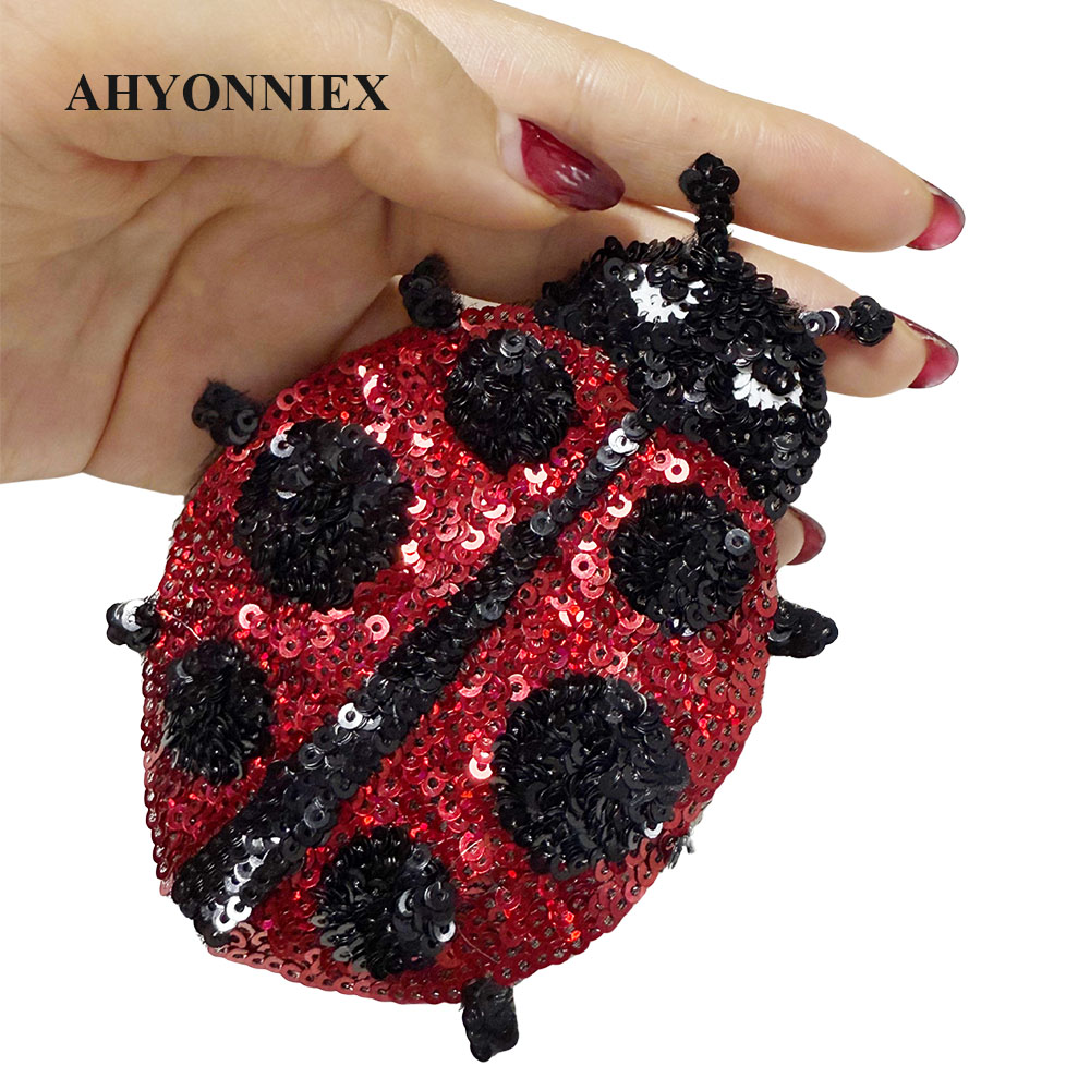 Patch brodé à paillettes cocci - Embroidery Lady Bug avis et prix
