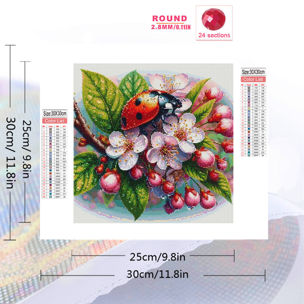 Momoart ours diamant mosaïque  - Embroidery Lady Bug avis et prix