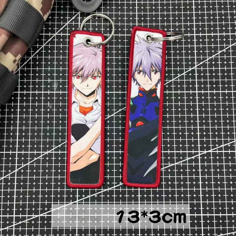 Evangelion porte-clés Anime br - Embroidery Ring avis et prix