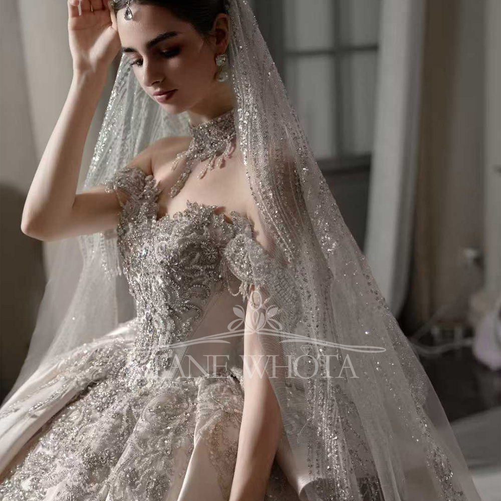 Robe de mariée de luxe à paill - Embroidery Rose avis et prix