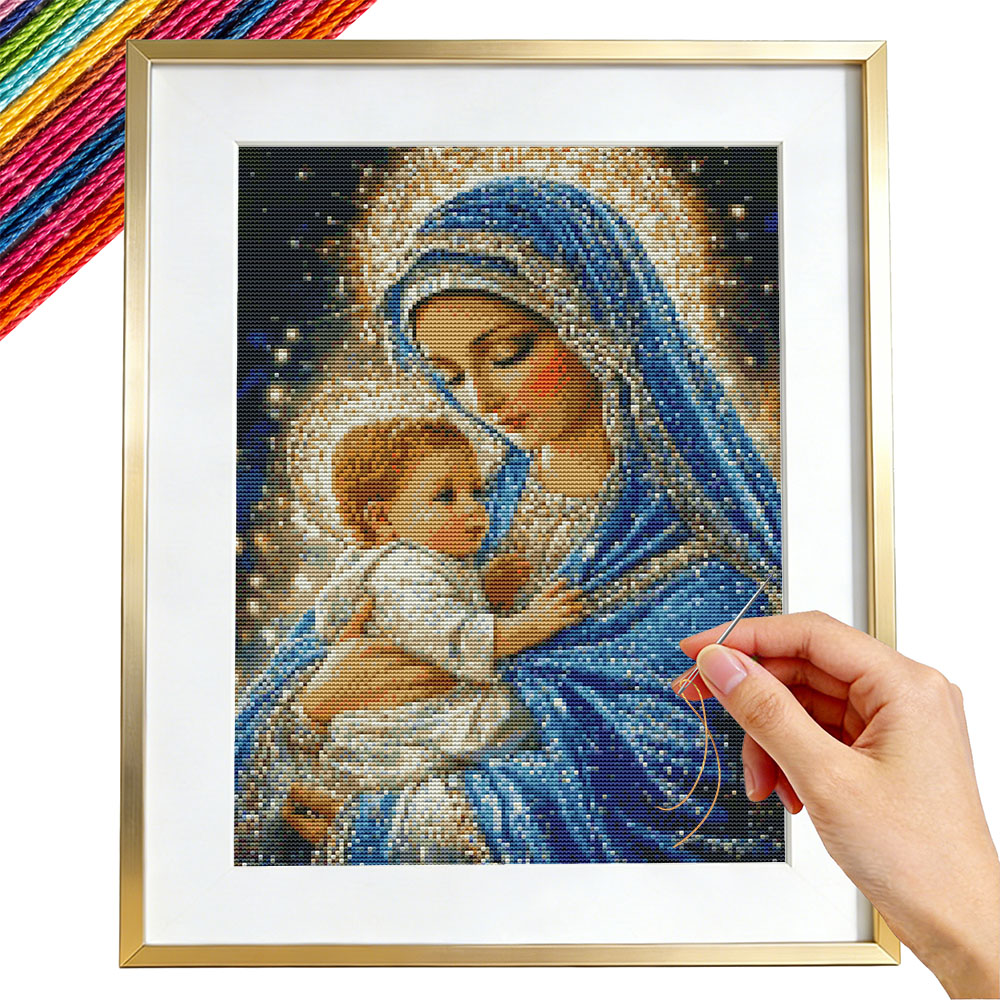 Kits de broderie religieuse en - Embroidery Guide Paper avis et prix