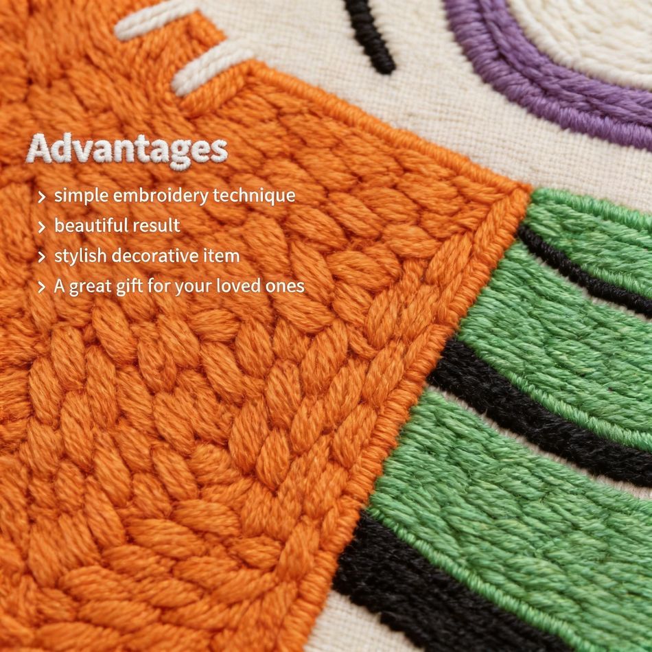 Kits de broderie au poinçon RU - Embroidery Ideas For Bags avis et prix