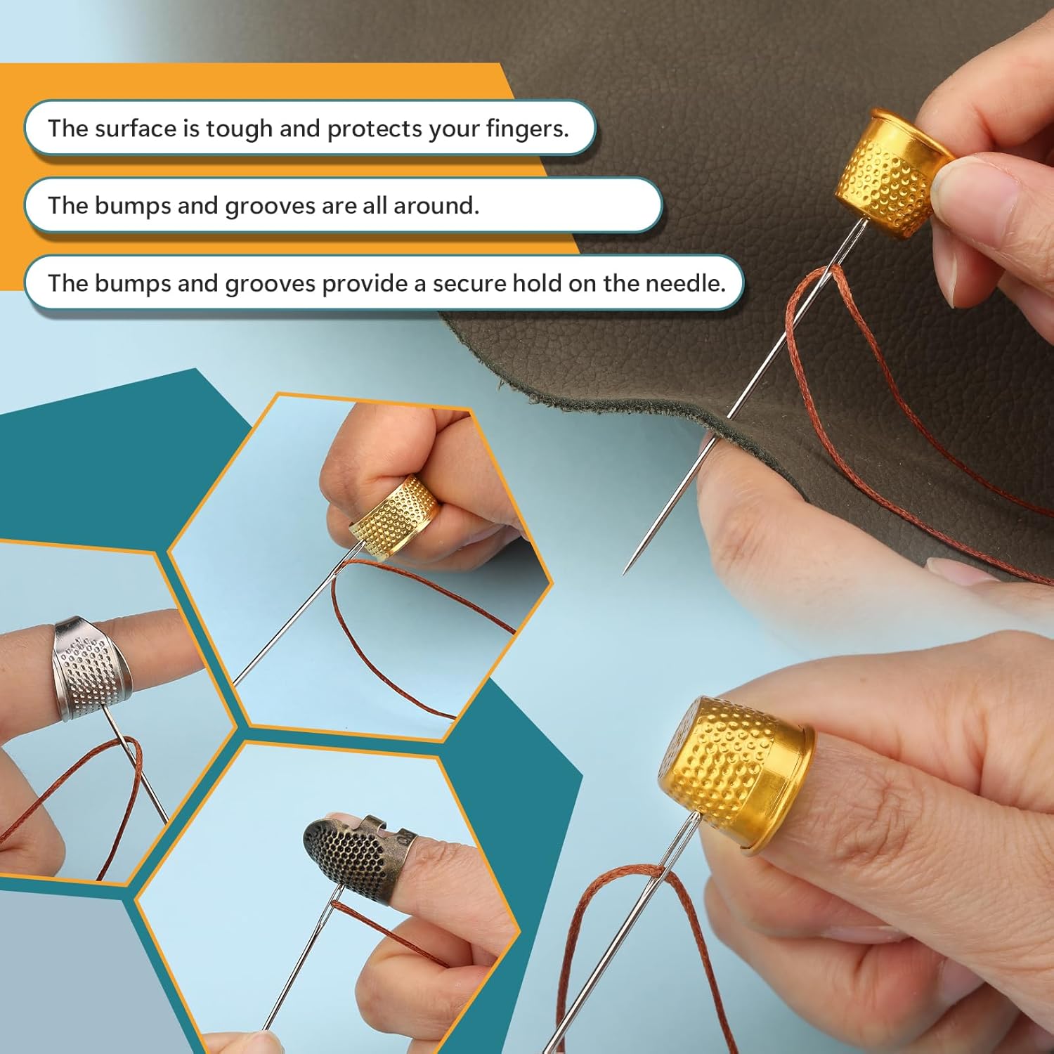 Kit de 8 doigts-de-morçons pou - Embroidery Ring avis et prix