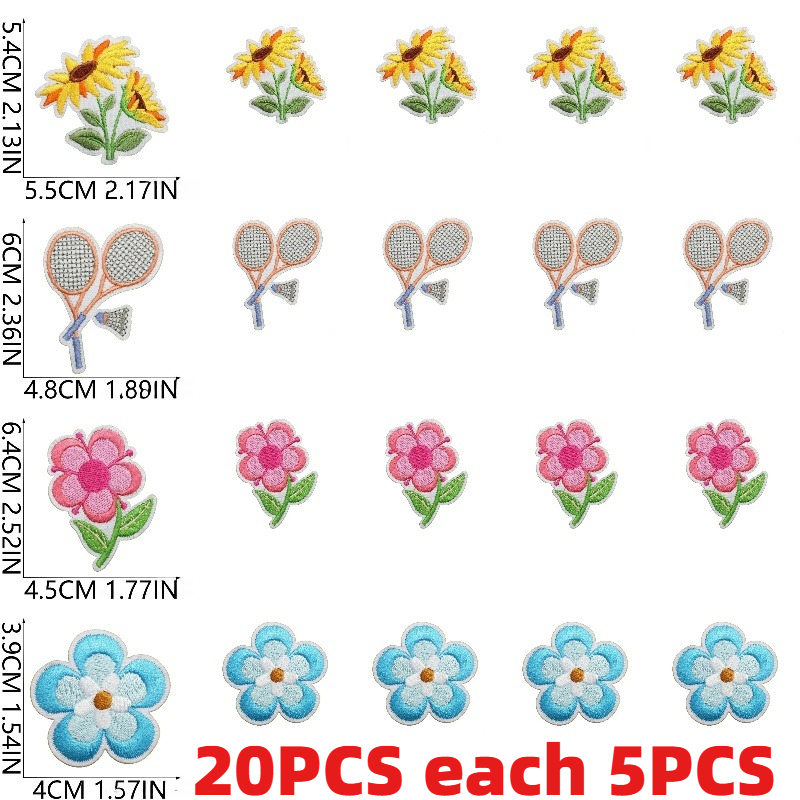 Lot de 10/20 autocollants en t - Embroidery Lady Bug avis et prix