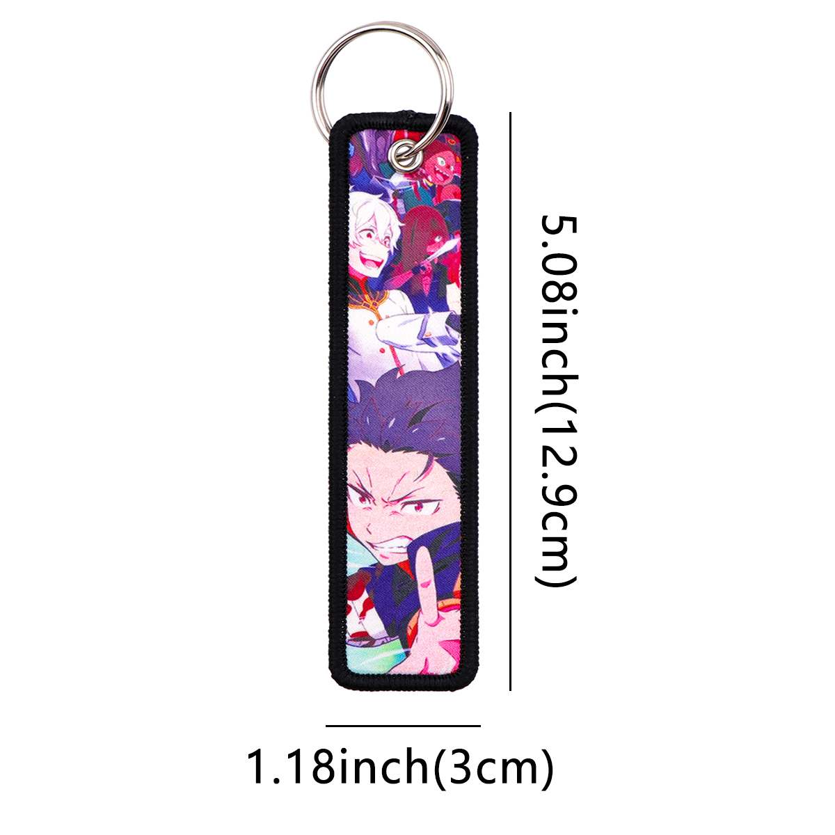 1 pièce Porte-clés brodé Anime - Embroidery Ring avis et prix