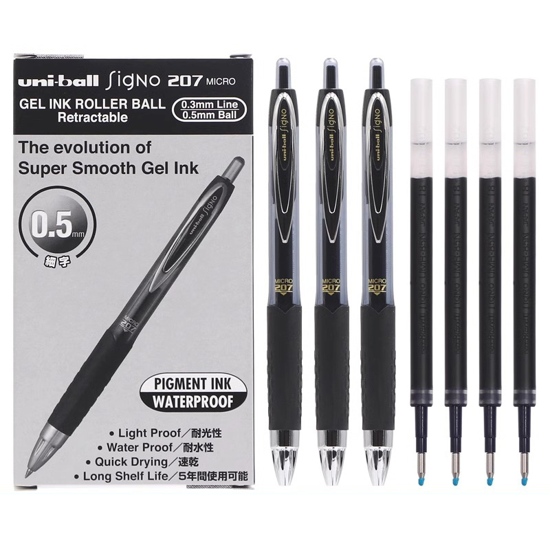 Uni-ball 61256 Signo Gel 207 s - Pentel Pen Energel avis et prix