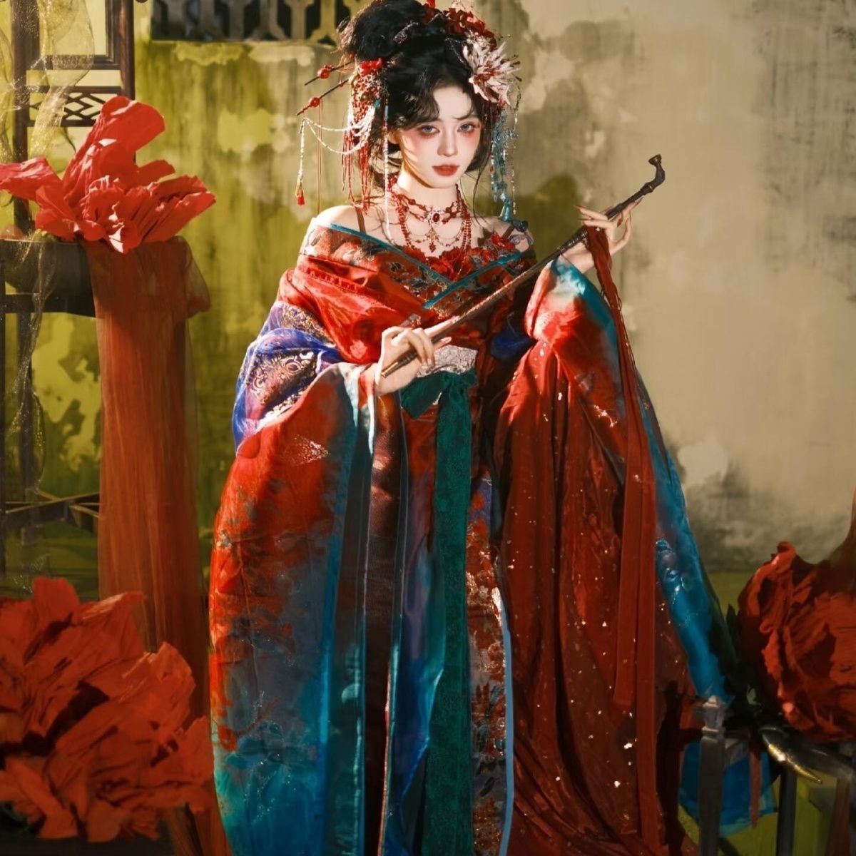 Robe Hanfu Traditionnelle Amél - Embroidery Set avis et prix