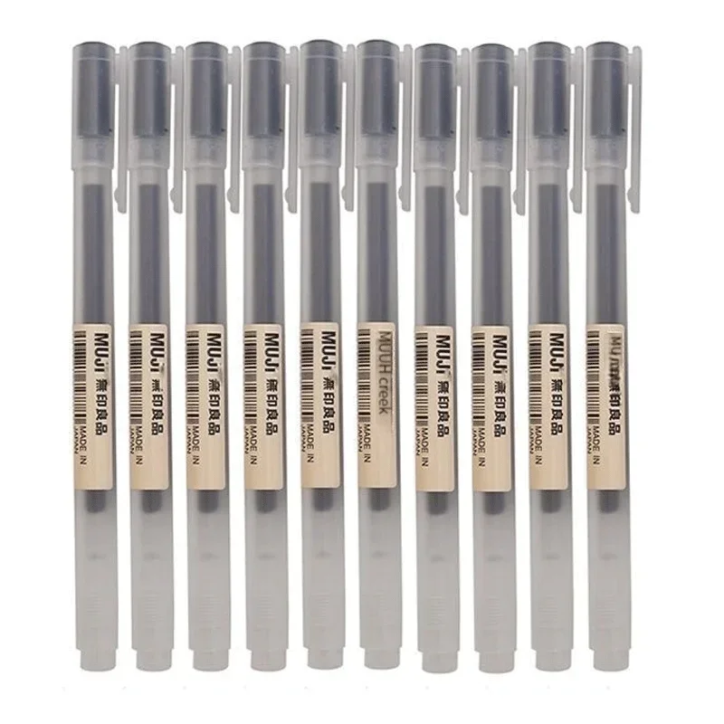6/8 pièces/ensemble MUJIS styl - Pentel Pen Energel avis et prix