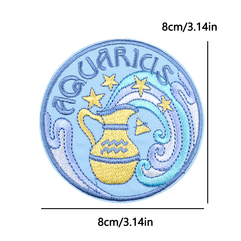 Constellation du zodiaque fer  - Embroidery Ideas For Bags avis et prix