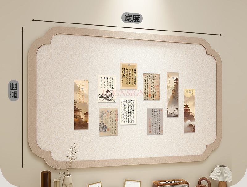 Planche en feutre de style Nat - Frame Display Wood avis et prix