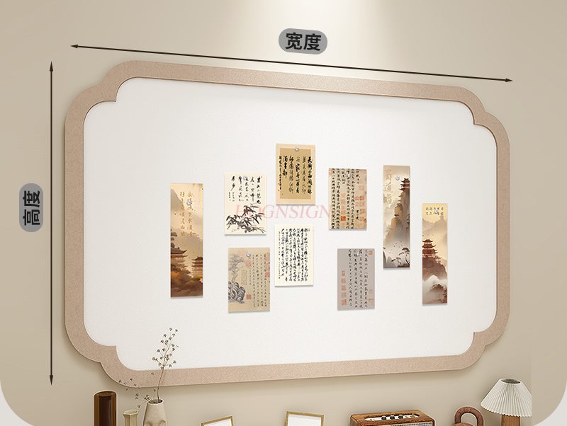 Planche en feutre de style Nat - Frame Display Wood avis et prix