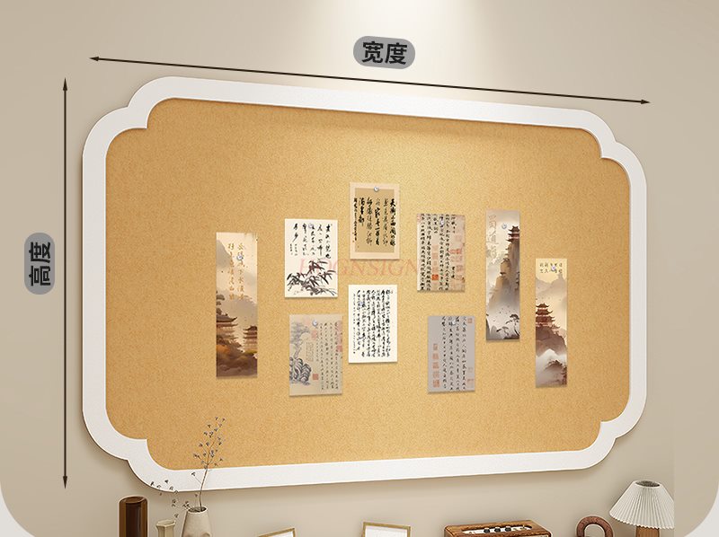 Planche en feutre de style Nat - Frame Display Wood avis et prix