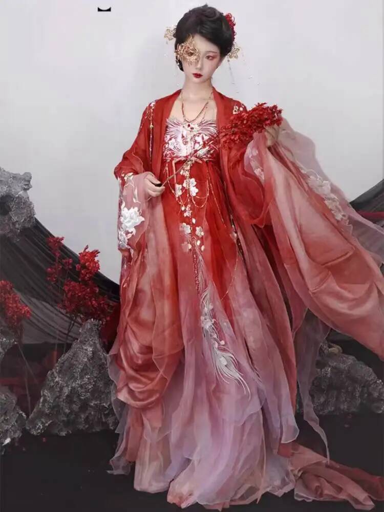 Hanfu – robe Hezi luxueuse bro - Embroidery Set avis et prix