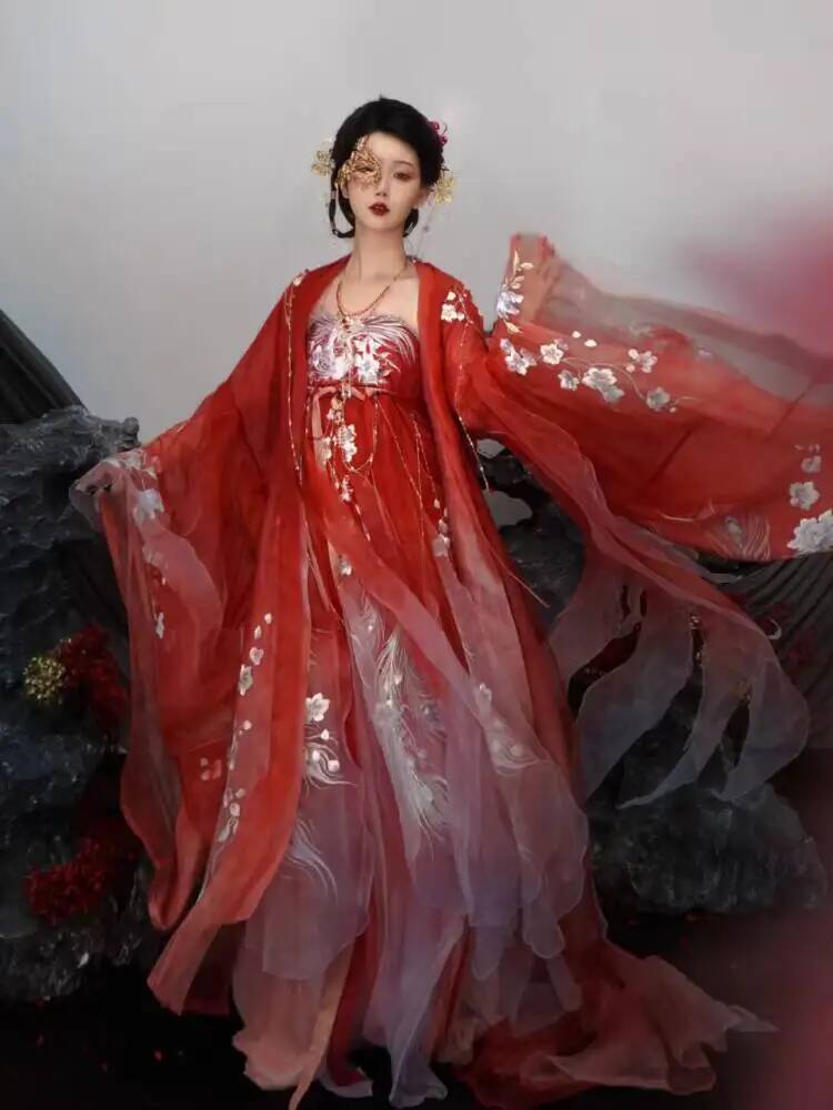 Hanfu – robe Hezi luxueuse bro - Embroidery Set avis et prix