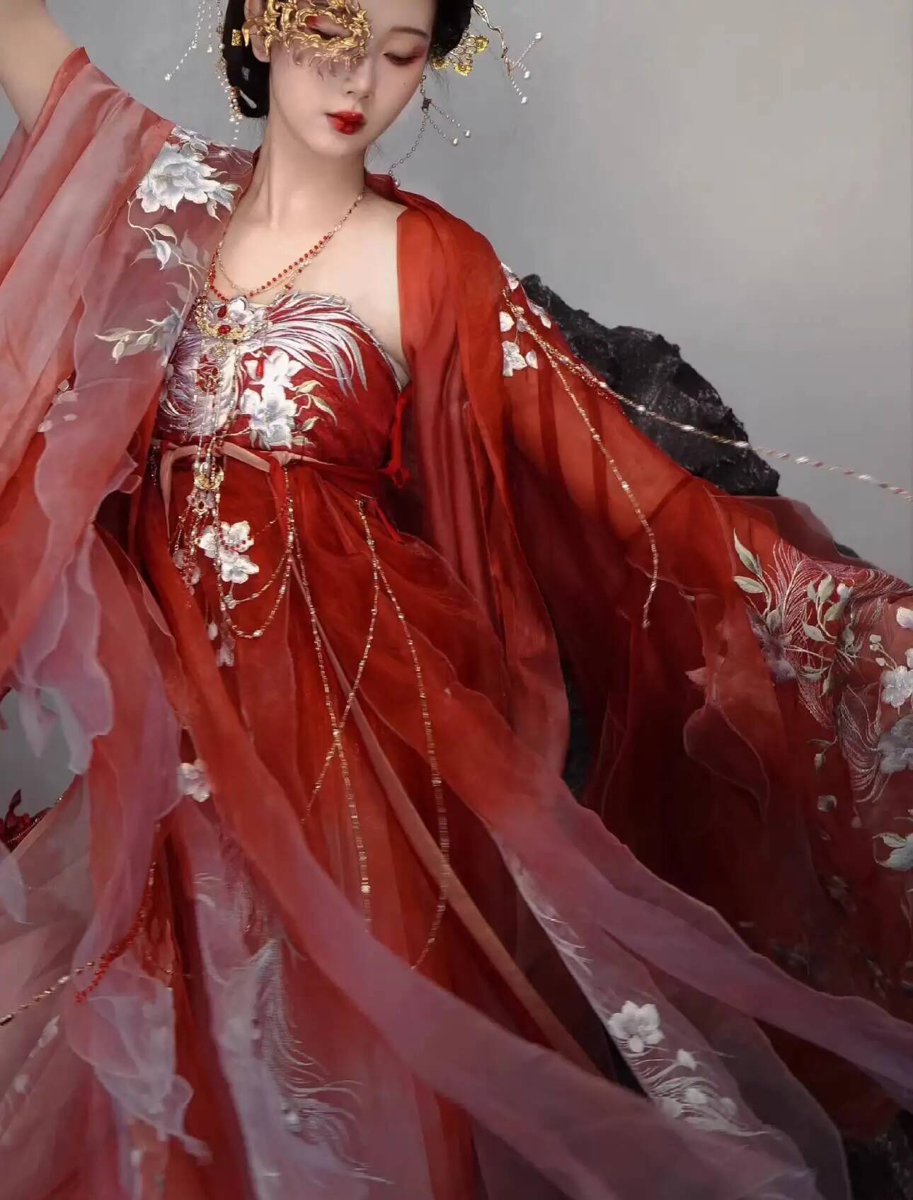 Hanfu – robe Hezi luxueuse bro - Embroidery Set avis et prix