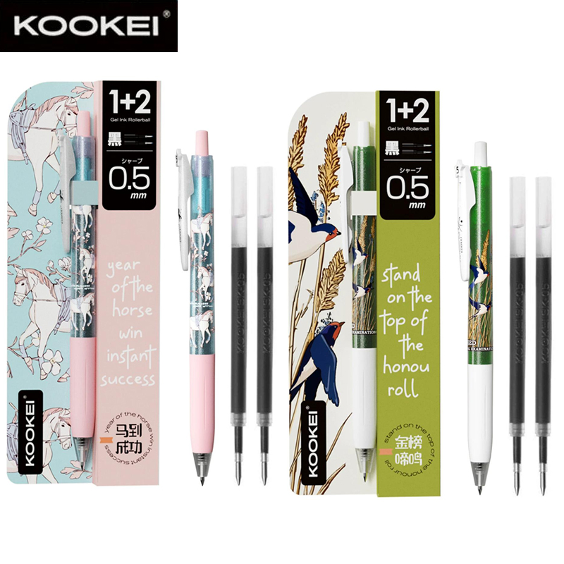 Ensemble de stylos gel KOOKEI  - Pentel Pen Energel avis et prix