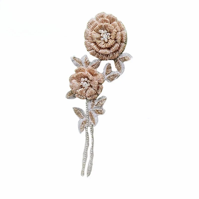 NOUVELLES fleurs de poitrine r - Embroidery Rose avis et prix
