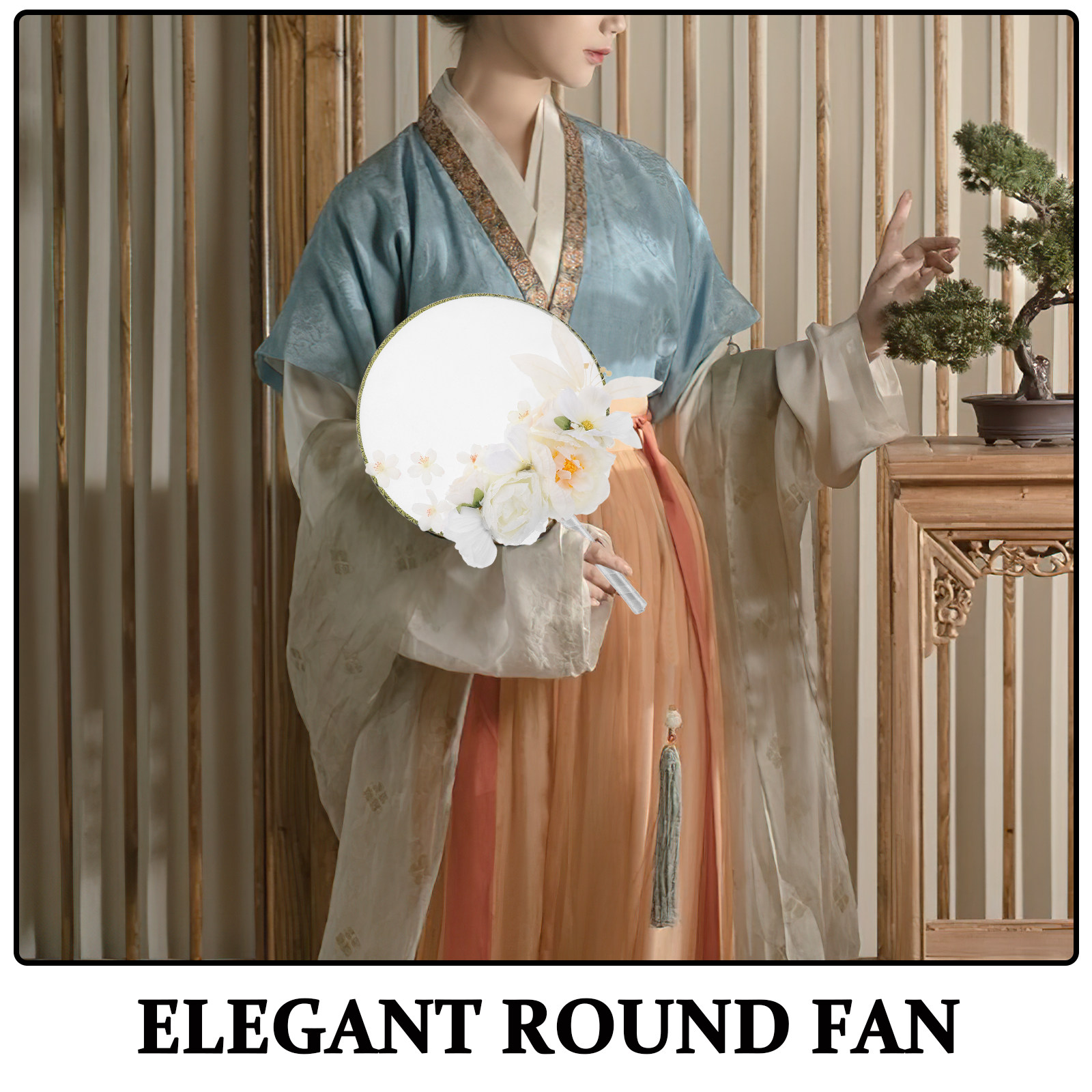 Nouveau éventail rond d'esthét - Embroidery Room avis et prix