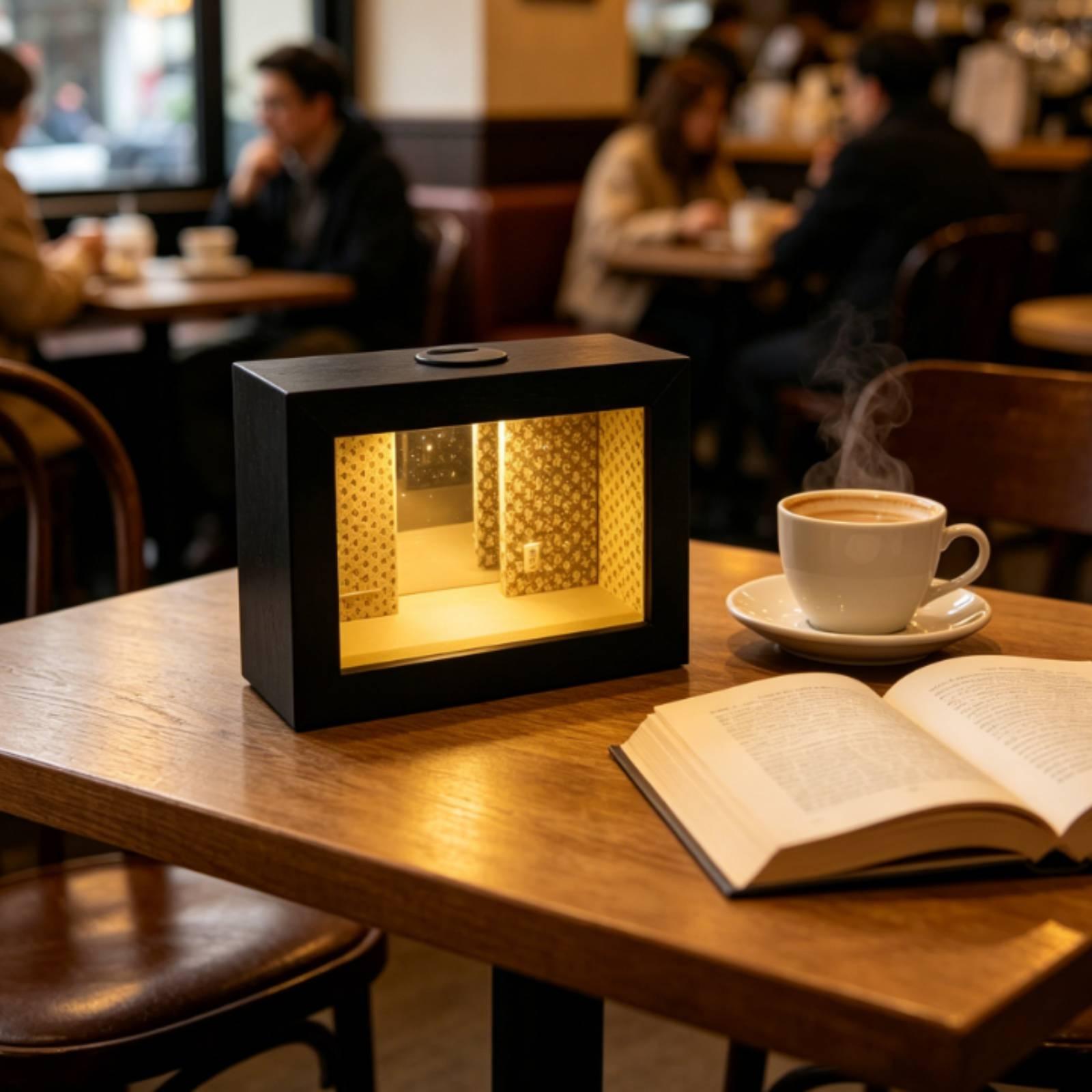 Cadre miroir sans fin en bois  - Frame Display Wood avis et prix