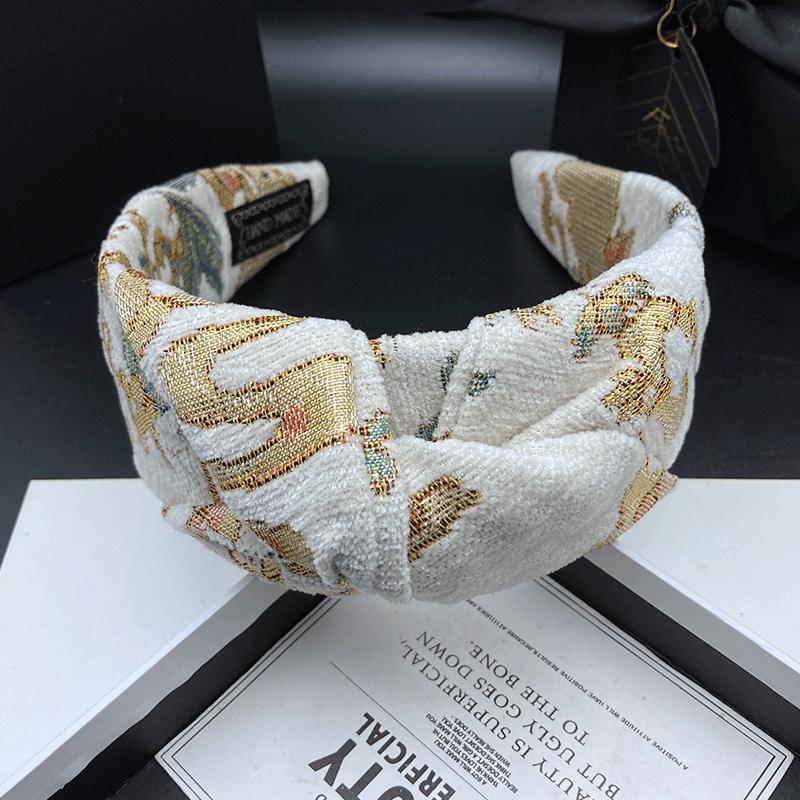 Serre-tête brodé tendance pour - Embroidery Ring avis et prix