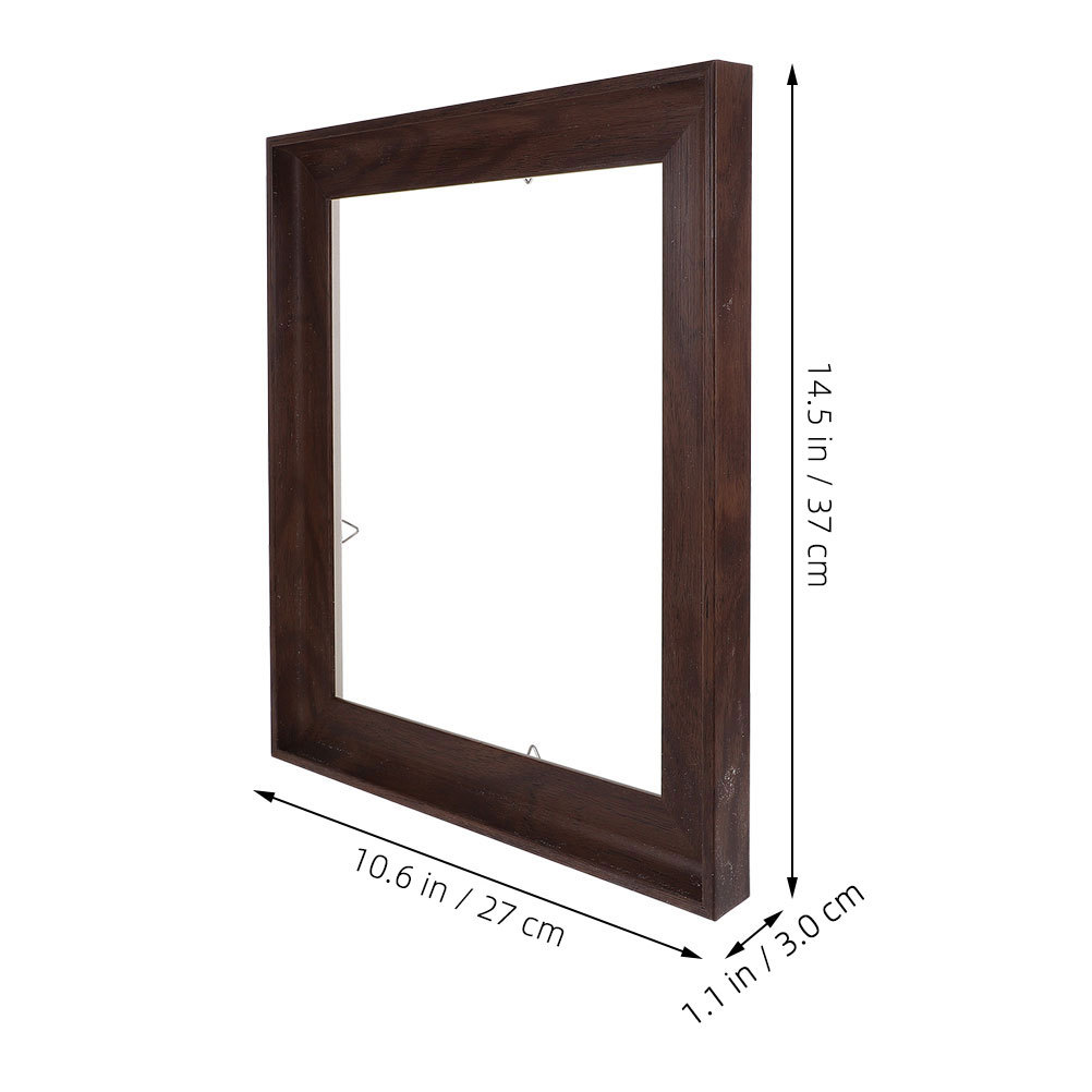 Cadre flottant en toile de boi - Frame Display Wood avis et prix