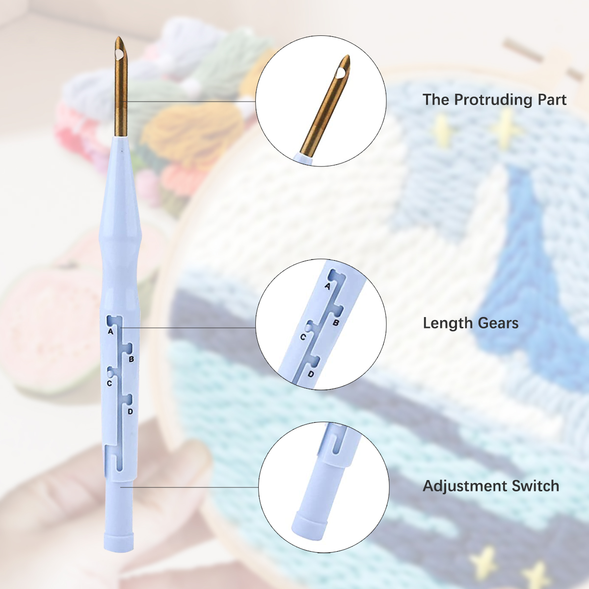 RUOPOTY Kits de Punch Needle H - Embroidery Ideas For Bags avis et prix