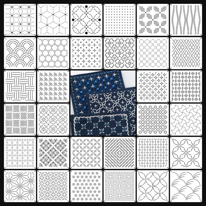 9/32 Pièces Pochoirs de Broder - Embroidery Gift avis et prix