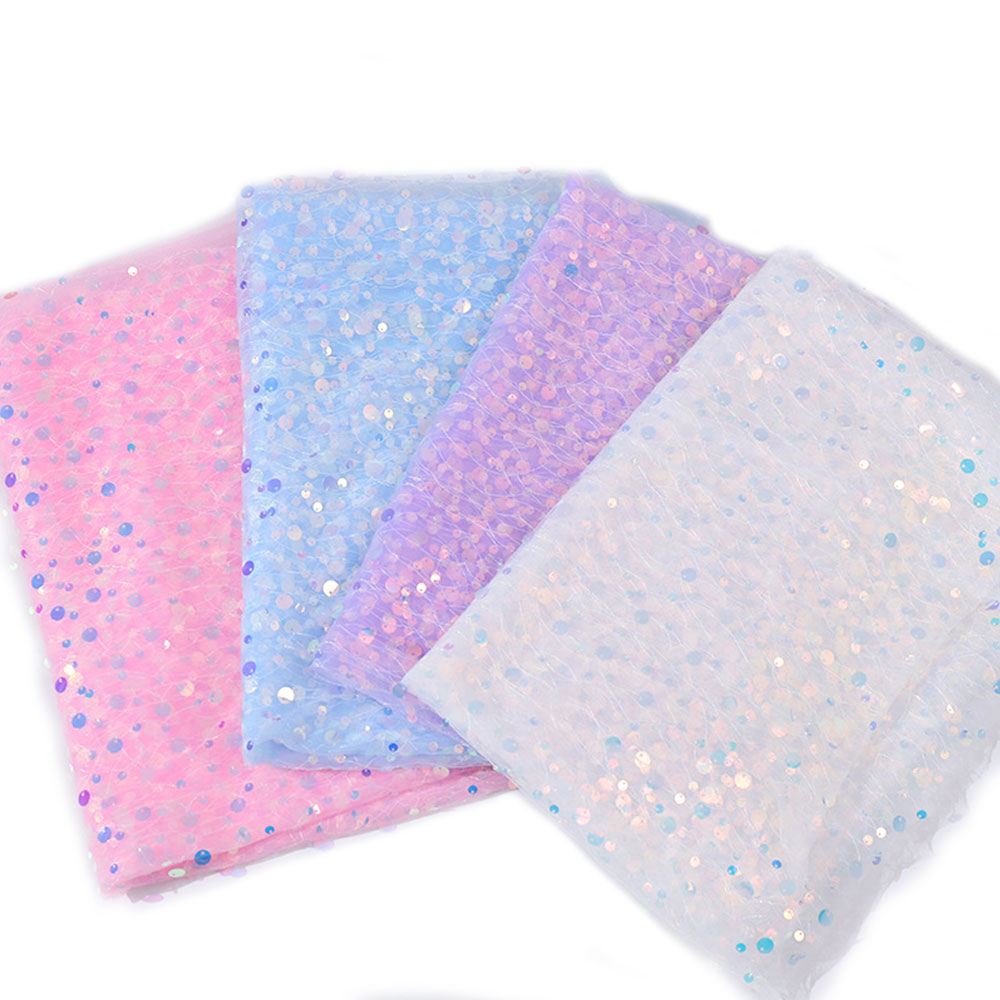 Tissu en maille de tulle à pai - Embroidery Web avis et prix