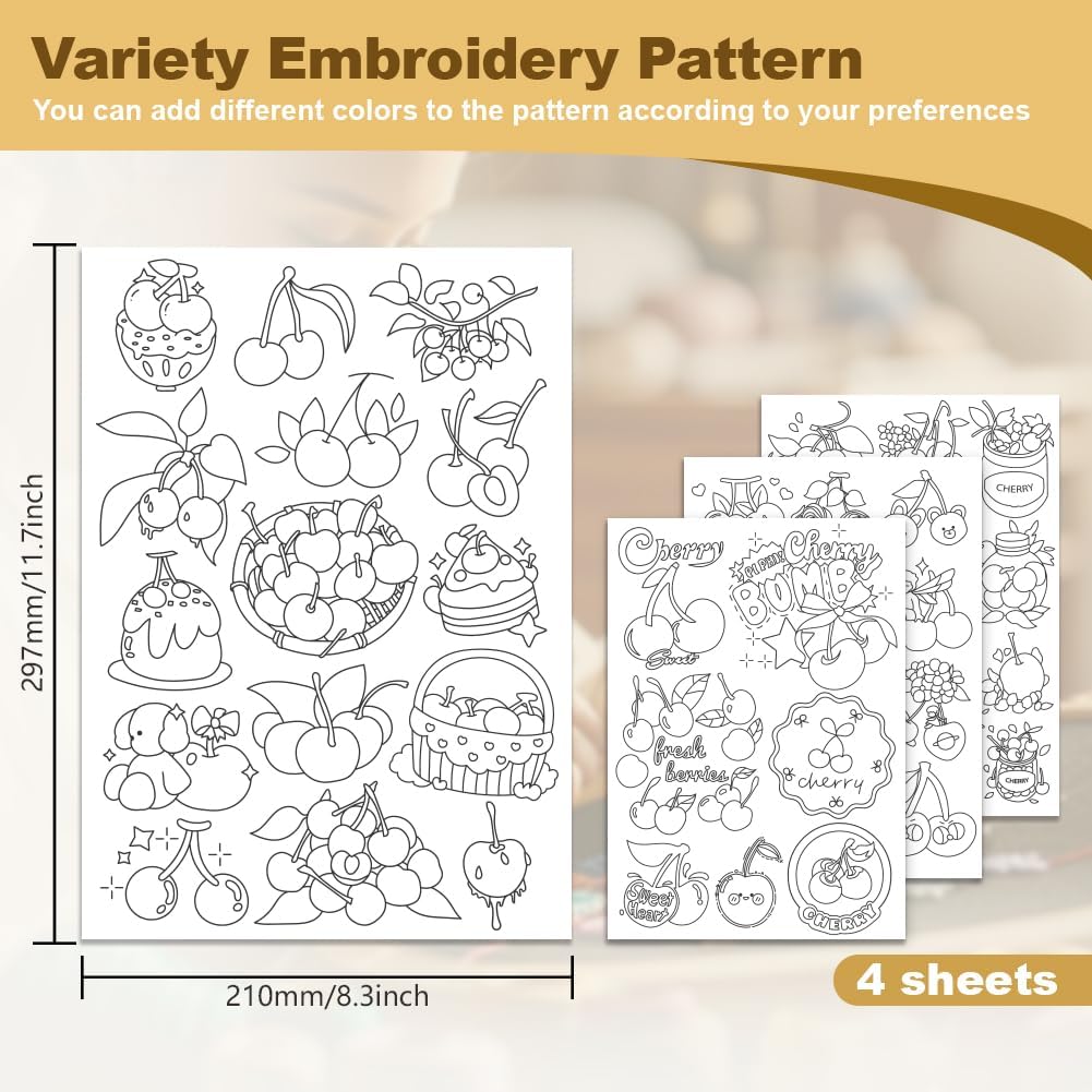 Autocollants de broderie solub - Embroidery Web avis et prix
