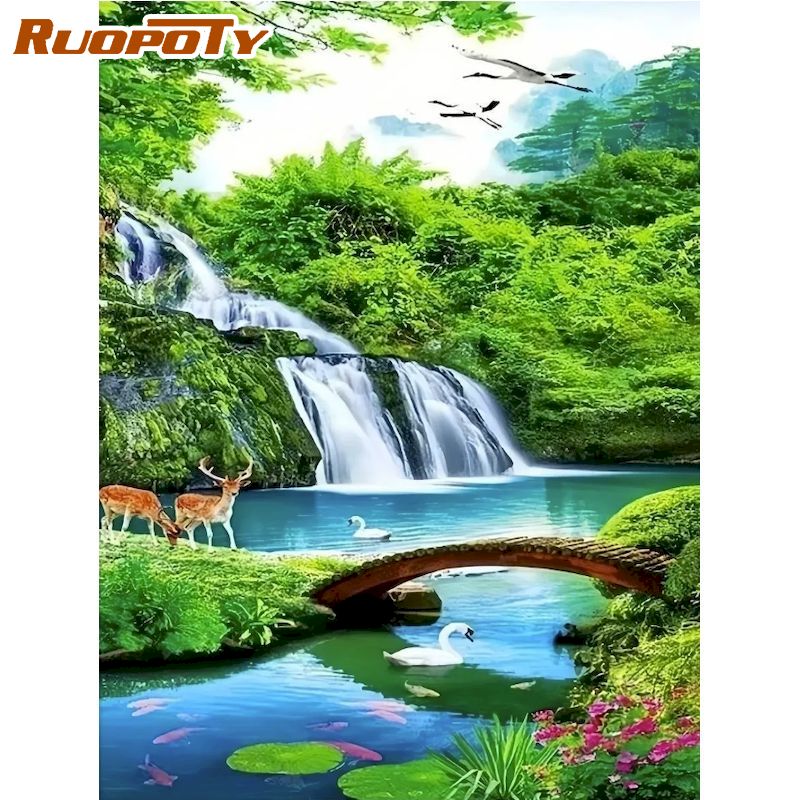RUOPOTY Kits de peinture diama - Embroidery Ideas For Bags avis et prix