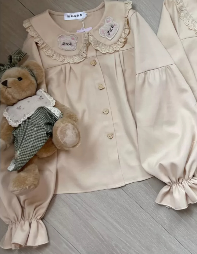 Chemisier Lolita avec broderie - Embroidery Cream avis et prix