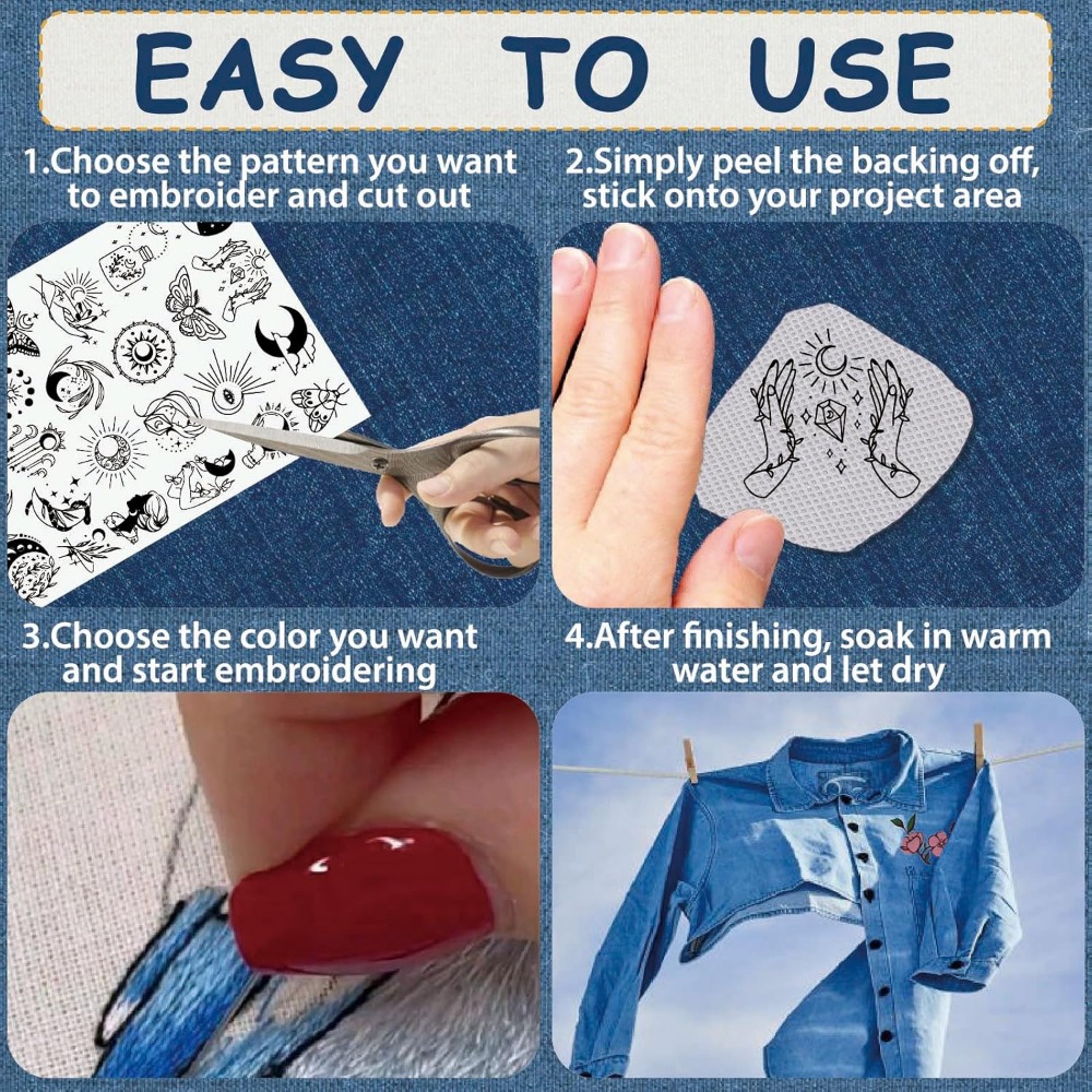 Stabilisateurs de broderie Sol - Embroidery Web avis et prix