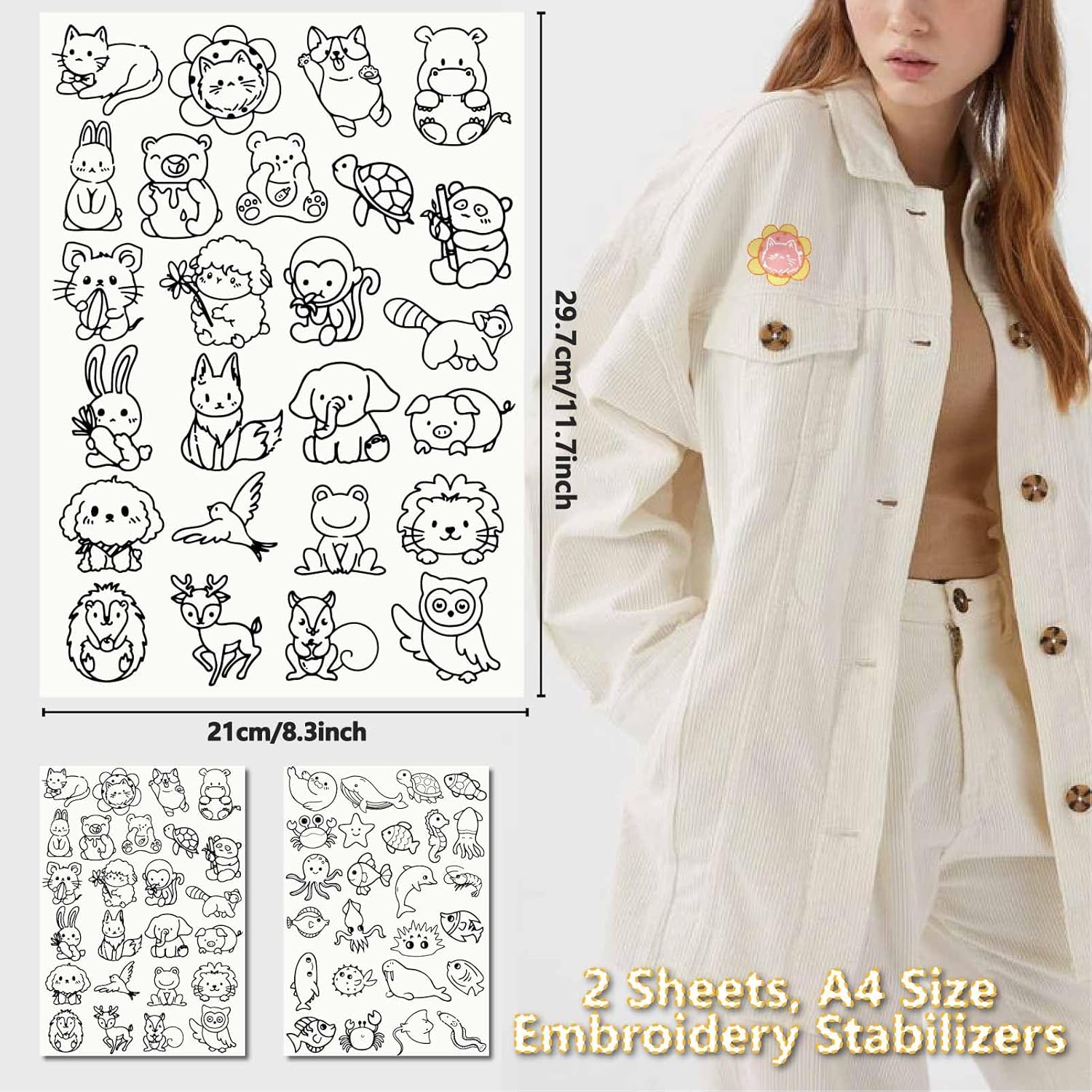 Ensemble d'autocollants de bro - Embroidery Web avis et prix